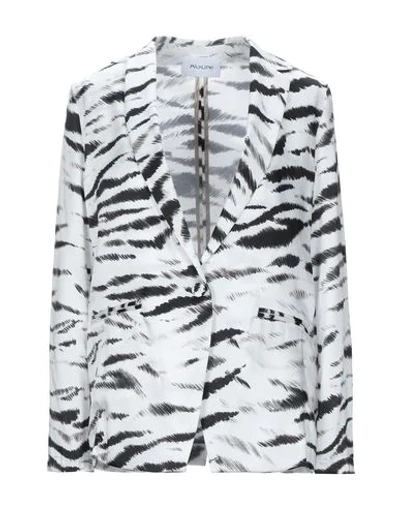 Aglini Suit Jackets In White