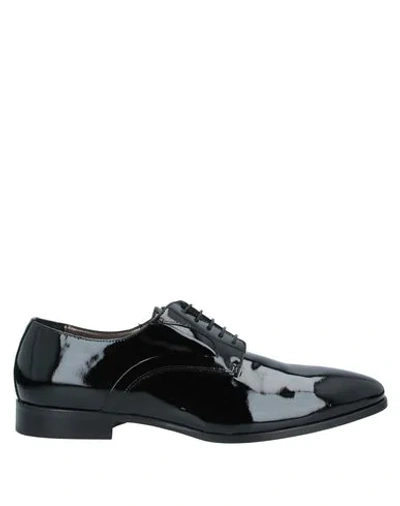 Alessandro Dell'acqua Lace-up Shoes In Black
