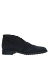 Tod's Boots In Dark Blue