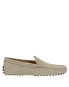 Tod's Loafers In Beige