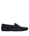 Tod's Loafers In Dark Blue