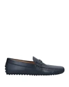 Tod's Loafers In Dark Blue