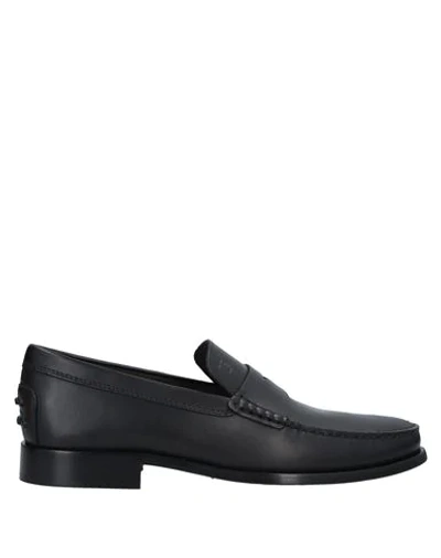 Tod's Loafers In Black