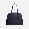Coach Charlie Carryall 40 In Silver/midnight Navy