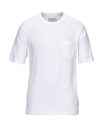 Fedeli T-shirts In White