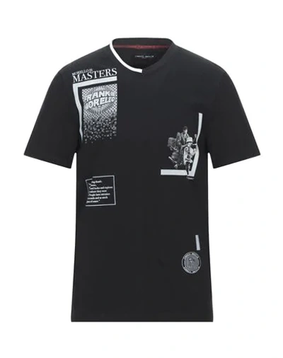 Frankie Morello T-shirts In Black