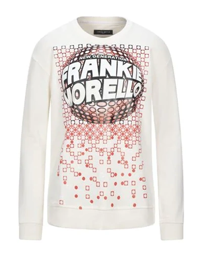 Frankie Morello Sweatshirts In Ivory
