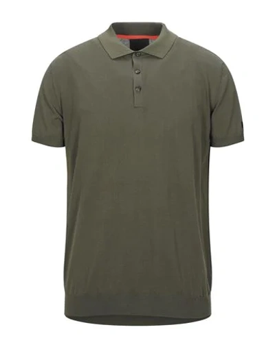 Rrd Polo Shirts In Military Green