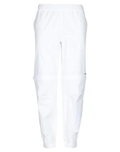 Msgm Pants In White