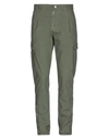 Grey Daniele Alessandrini Pants In Military Green