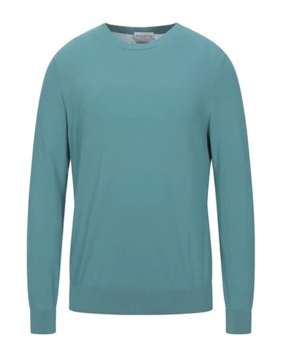 Ballantyne Sweaters In Emerald Green