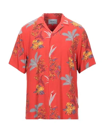Carhartt Shirts In Red