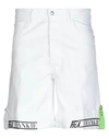 Frankie Morello Denim Shorts In White