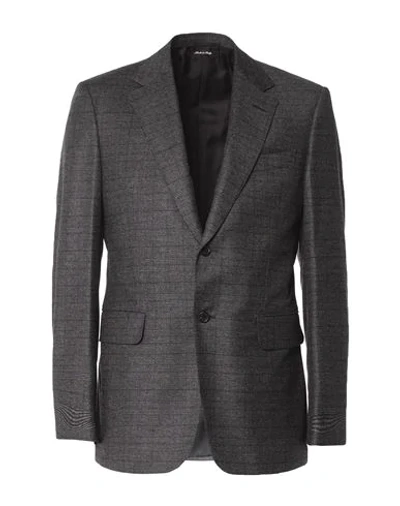 Dunhill Suit Jackets In Grey