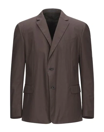 Valentino Suit Jackets In Brown