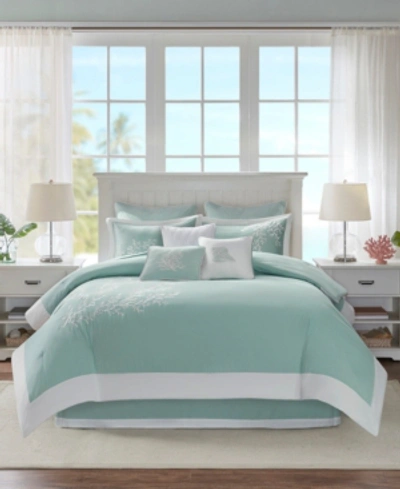 Harbor House Coastline 4-pc. Full Comforter Set Bedding In Aqua