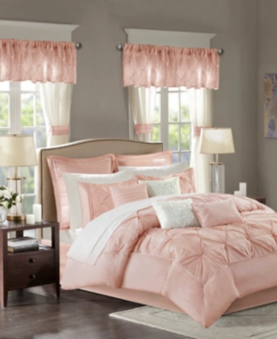 Madison Park Essentials Joella King 24-pc. Room In A Bag Bedding In Blush