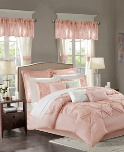 Madison Park Essentials Joella California King 24-pc. Room In A Bag Bedding In Blush