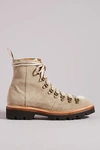 Grenson Nanette Hiker Boots In Beige