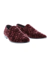 Robert Graham Rodin Smoking Loafer In Wine