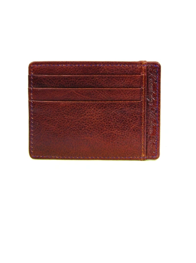 Robert Graham Sainz Card Case In Whiskey