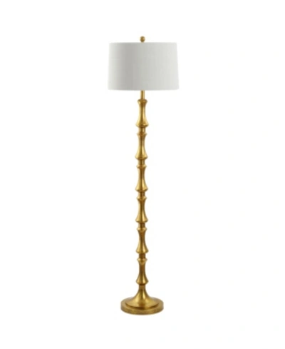Jonathan Y Jaxon Metal Led Floor Lamp In Gold