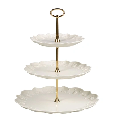 Villeroy & Boch Toys Delight Royal Classic 3 Tier Tray Server In White