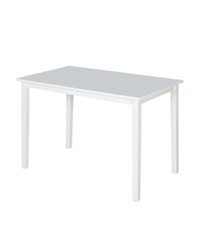 Buylateral Shaker Dining Table In White