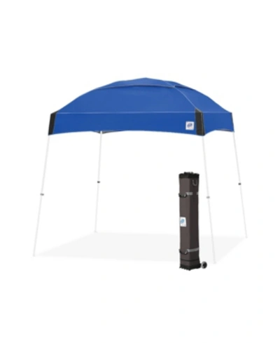 E-z Up Dome Instant Shelter Pop-up Angle Leg Canopy Tent In Royal Blue
