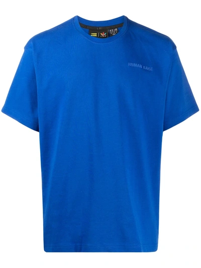 Adidas Originals X Pharrell Williams Human Race T-shirt In Blue
