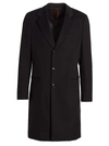 Giorgio Armani Men's Wool & Cashmere Top Coat In Grey