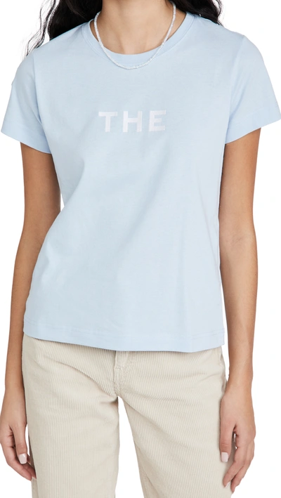 The Marc Jacobs The Type T-shirt In Blue