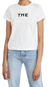 The Marc Jacobs Women's The Type T-shirt In White