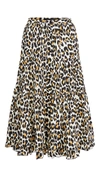 The Marc Jacobs Women's The Prairie Leopard Print Skirt In Natural Multi