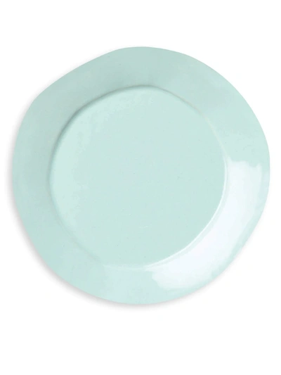 Vietri Lastra Canape Plate In Aqua