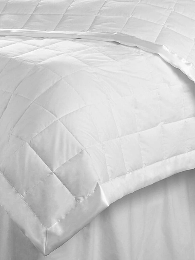 Downtown Company Villa Lightweight Cotton Down Quilt In White