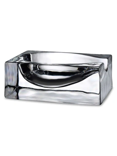 Nude Glass Cruet Spoon Rest In Clear