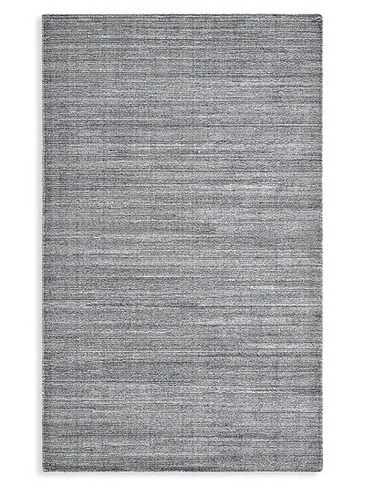 Solo Rugs Halsey Contemporary Solid Hand Loomed Area Rug In Grey