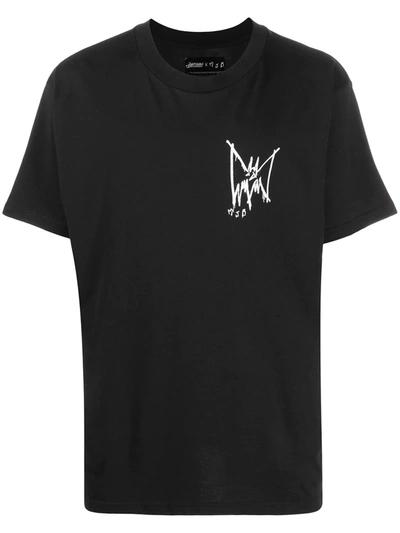 Mjb Marc Jacques Burton Graphic-print T-shirt In Black