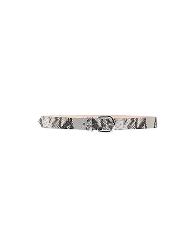 Isabel Marant Regular Belt In Grey