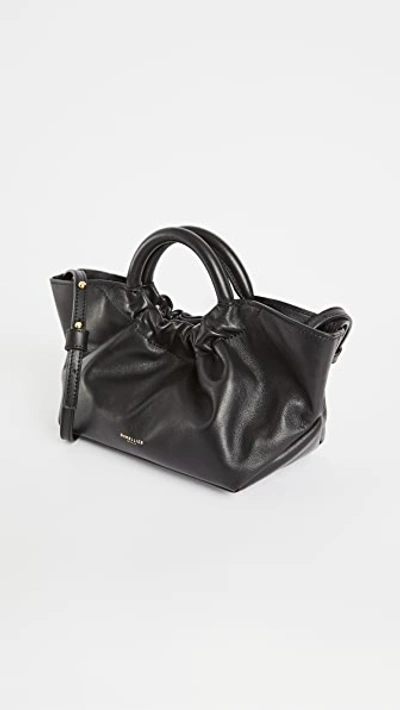 Demellier Mini Los Angeles Top Handle Bag In Black