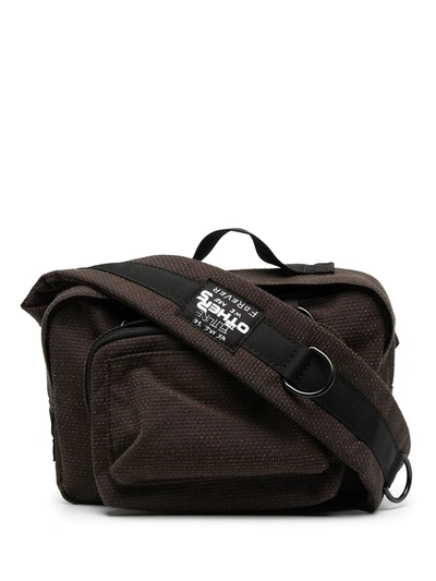 Eastpak Logo Patch Backpack In Brown