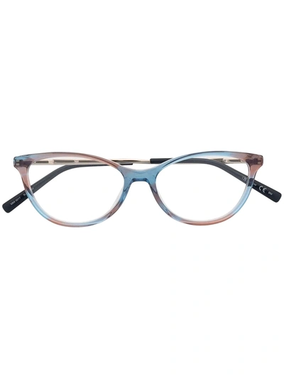 M Missoni Cat-eye Glasses In 棕色