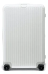 Rimowa Essential Check-in Large 31-inch Wheeled Suitcase In White