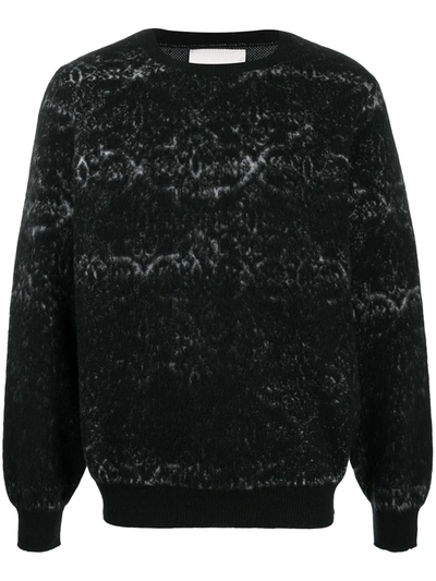 Rochas Knitwear In Black Wool