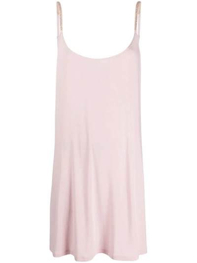 La Perla Imagine Slip Dress In Pink