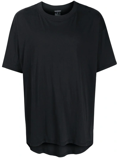 Ann Demeulemeester Loose Fit Asymmetric Hem T-shirt In Black