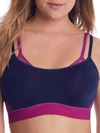 Natori Gravity High Impact Underwire Sports Bra In Midnight Plum