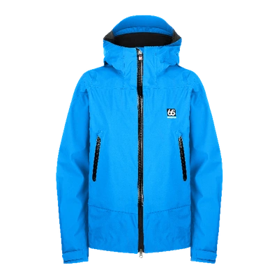 66 North Women's Snæfell Jackets & Coats - Pool Blue - Xs In Pool Blue