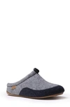 Toni Pons Mel Scuff Slipper In Grey Wool